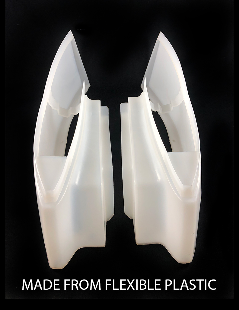 1977 CADILLAC COUPE DE VILLE QUARTER PANEL EXTENSION FILLER 2PC (image for) 1977 CADILLAC COUPE DE VILLE QUARTER PANEL EXTENSION FILLER 2PC